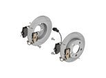ATE Bremsensatz, Scheibenbremse Bremsensatz-Hinterachse PowerDisc / Standard ijzjsglsb6 Hinterachse voll 230mm 9mm für VAG Skoda SEAT