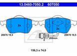 ATE Bremsensatz, Scheibenbremse Bremsensatz-Vorn und Hinten sg00000doo Vorderachse voll 245mm 10mm für VAG Skoda