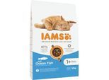 IAMS Advanced Nutrition Trockenfutter Katze, Adult ab 1 Jahr, Seefisch 10 kg
