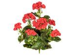Möbelix , Grün, Rot , Kunststoff , 40 cm , UV-beständig , Dekoration, Blumen & Blumentöpfe, Kunstblumen