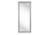 Carryhome Wandspiegel, Silber, Glas, Eukalyptusholz, massiv, rechteckig, 70x170x3 cm, Ganzkörperspiegel, Spiegel, Wandspiegel