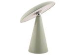 Leitmotiv Akku-Tischleuchte Phoebe, Grün, Kunststoff, 23x26x23 cm, 3 Helligkeitsstufen, aufladbar über Usb, Lampen & Leuchten, Innenbeleuchtung, Tischlampen, Akku-Tischleuchten