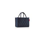 Reisenthel Einkaufstasche Daily shopper XS rhombus midnight gold, Dunkelblau, Textil, 27x21x14 cm, Freizeit, Koffer & Taschen, Einkaufstaschen
