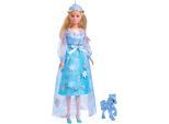 Anziehpuppe SIMBA "Steffi Love, Crystal Princess", blau (bunt), Puppen, Kinder, mit Einhorn