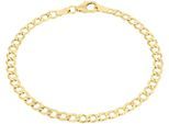 Armband AMOR "2014491", gold (gelbgoldfarben), Armbänder, Damen, 19cm, Gelbgold 375, Armband