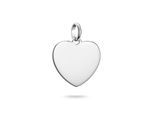 Charm Herz THOMAS SABO "Charm Herz groß - Connect", silber (silberfarben), Charms, Damen, Silber 925 (recycelt)