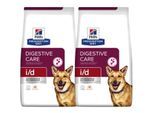 Hill's Prescription Diet i/d Trockenfutter für Hunde, Adult, mit Huhn zur Unterstützung der Verdauung 2x12 kg