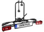 Kupplungsfahrradträger EUFAB "CROW PLUS", schwarz, B:117cm H:67cm T:56cm, Fahrradträger, Kupplungsfahrradträger, abschließbar