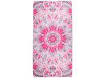 Strandtuch CAPELLI NEW YORK, rose combo, B:80cm L:160cm, Frotteevelours, Mikrofaser, Handtücher, Strandtuch, schnell trocknend, Formstabil, waschbar