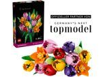 Konstruktionsspielsteine LEGO "Tulpenstrauß (11501), LEGO Botanicals", bunt, Spielbausteine, Kinder, Kunststoff, Konstruktionsspielsteine, Made in Europe