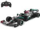 RC-Auto JAMARA "Mercedes-AMG F1 W11 EQ Performance 1:18, 2,4 GHz", schwarz, Fernlenkfahrzeuge, KinderB:11,8cm H:6,1cm T:31,7cm, Kunststoff, RC-Auto, offiziell lizenziert, B:11,8cm H:6,1cm T:31,7cm