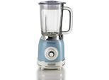 ARIETE Standmixer "583", blau (583bl blau), B:18,5cm H:40,5cm T:21,5cm, Zerkleinerer, Standmixer
