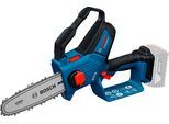 Akku-Kettensäge BOSCH PROFESSIONAL "Mini »GKE 18V-20«", blau, B:28cm H:11cm T:51cm, Kettensägen, Akku-Kettensäge, ohne Akku, ohne Ladegerät