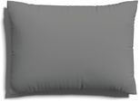 Kissenbezug SCHLAFGUT "EASY JERSEY Kissenhülle 100% Baumwolle, weicher Edel-Jersey, bügelfrei", grau (grau mid), B:70cm L:90cm, Jersey, Obermaterial: 100% Baumwolle, Kissenbezüge, Kissenbezug, mit farblich angepasstem Reißverschluss, pflegeleicht, formstabil