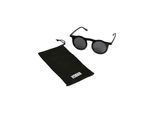 Sonnenbrille URBAN CLASSICS "Urban Classics Unisex Sunglasses Malta", Damen, blk, blk, Sonnenbrillen Sonnenbrille