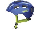 Kinderfahrradhelm ABUS "YOUN-I 2.0" Gr. S, blau (sparkling blau), Helme, Kinder, S Kopfumfang: 48cm - 54cm