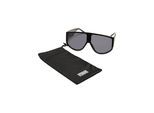 Sonnenbrille URBAN CLASSICS "Urban Classics Unisex Sunglasses Florida", Damen, schwarz, Sonnenbrillen Sonnenbrille
