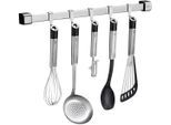 Kochbesteck-Set GEFU "SMARTLINE", silber, Edelstahl, Kunststoff, Kochbesteck-Sets, passend zur Gefu Serie Primeline