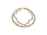 Edelstahlkette URBAN CLASSICS "Urban Classics Unisex Layering Basic Necklace", gold, Halsketten, Damen, onesize, Eisen, Edelstahlkette
