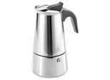 Espressokocher GEFU "Emilio", silber (silberfarben), 2, Kaffeemaschinen, für alle Herdarten