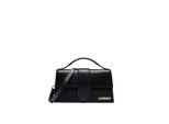 Jacquemus Le Grand Bambino Leren Tas - Goud Logo