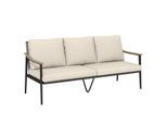 4goodz 3-zits tuinbank afneembare kussens stalen frame