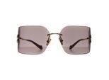 Miu Miu MU54YS 5AK06I goud lichtpaars bruin zonnebril