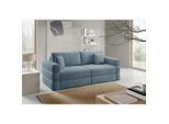 Livetastic , Blau , Textil , Füllung: Polyurethan (Pur), Silikon,Polyurethan (Pur), Silikon , 254x93x167 cm , Made in EU ,