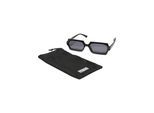 Sonnenbrille URBAN CLASSICS "Urban Classics Unisex Sunglasses Saint Louis", Damen, schwarz, Sonnenbrillen Sonnenbrille