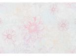 Fototapete ARCHITECTS PAPER "Atelier 47 Flower Artwork 2", bunt (rosa, hellblau, lila), B:4m L:2,7m, Vlies, Tapeten, Vlies, Wand, Schräge, Decke