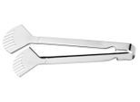 Servierzange MICHELANGELO "GASTRONOM, 30 cm, Edelstahl rostfrei 18/10", silber (silberfarben), B:9cm H:0,15cm L:30,5cm, Edelstahl 18/10, Küchenzangen, mit schräger Greiffläche für präzises Servieren