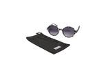 Sonnenbrille URBAN CLASSICS "Urban Classics Unisex Sunglasses Retro Funk UC", Damen, schwarz-weiß (grau leo, schwarz), Sonnenbrillen Sonnenbrille