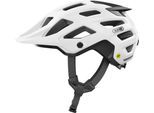 Mountainbikehelm ABUS "MOVENTOR 2.0 MIPS" Gr. S, weiß, Helme, S Kopfumfang: 51cm - 55cm, glänzend, unifarben
