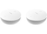 BOSCH Gefahrenmeldeanlage "Smart Home Rauchwarnmelder II 2er-Set", weiß_b, B:11cm H:3,7cm Ø:11cm, Gefahrenmelder