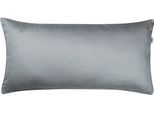 Dekokissen "Pure", grau (grau, hellgrau, unifarben), B:40cm L:80cm, Obermaterial: 100% Baumwolle, SCHÖNER WOHNEN-KOLLEKTION, Dekokissen_Sitzkissen_Kissenhüllen, 2-teilig, aus Baumwolle