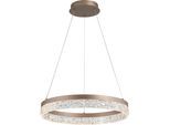 SEARCHLIGHT LED Pendelleuchte "Maddie-LED-Pendelleuchte, Latte-Metall", Energieeffizienz: G (A-G), latte, 1 Stk., Leuchten, LED Pendelleuchte