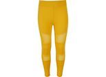 Leggings URBAN CLASSICS "Urban Classics Damen Girls Tech Mesh Leggings", Mädchen, Gr. 146/152, Normalgrößen, magicmango, 80% Polyamid, 20% Elasthan, unifarben, skinny fit, Hosen Leggings
