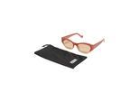Sonnenbrille URBAN CLASSICS "Urban Classics Unisex Sunglasses Oslo", Damen, rot (vintageorange, vintagesun), Sonnenbrillen Sonnenbrille