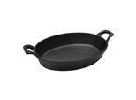 Servierpfanne MICHELANGELO "PARILLA, Gusseisen", schwarz, B:15,5cm H:4,5cm L:27,5cm Ø:27,5cm, Pfannen, backofenfest