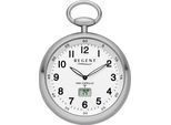 Taschenuhr REGENT, silber (edelstahlfarben), Taschenuhren, Damen, Taschenuhr, Quarzuhr, Herrenuhr, Funk, Kette