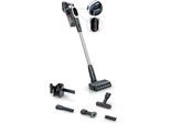 BOSCH Akku-Stielstaubsauger "BKS931BA", weiß, B:25cm H:130cm T:21,6cm, Akkusauger, HEPA-Filtersystem, 10 Jahre Motorgarantie, Staubkomprimierung, weiß