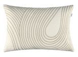 Dekokissen "Lasso", beige (sanftes weiß, bestickt), B:58cm H:1cm L:38cm, Polyacryl, Polyester, Wolle, SCHÖNER WOHNEN-KOLLEKTION, Dekokissen_Sitzkissen_Kissenhüllen, mit Wollanteil