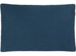 Dekokissen "Solo", blau (navy, unifarben), B:38cm L:58cm, Bezug: 54% Polyester, 46% Baumwolle, SCHÖNER WOHNEN-KOLLEKTION, Dekokissen_Sitzkissen_Kissenhüllen, Dekokissen, 38x58 cm