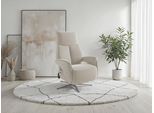 TV-Sessel SIT & MORE "TV Lazy", creme, B:75cm H:113cm T:85cm, 100% Polyester, Sessel, TV-Sessel, mit Herz-Waage-Positon und 3 Motoren