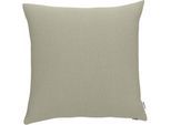 Dekokissen NEUTEX FOR YOU "Monza-ECO" Gr. 1, beige (leinen, unifarben), B:38cm L:38cm, Bezug: 53% Polyester, 44% Baumwolle, 3% sonstige Fasern, Dekokissen_Sitzkissen_Kissenhüllen, Dekokissen, ohne Füllung