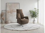 TV-Sessel SIT & MORE "TV Lazy", braun, B:75cm H:117cm T:85cm, 100% Polyester, Sessel, TV-Sessel, mit Herz-Waage-Positon und 3 Motoren