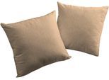 Dekokissen WIRTH "Westport" Gr. 2, grau (taupe, ranken), B:50cm L:50cm, Obermaterial: 100% Polyester, Dekokissen_Sitzkissen_Kissenhüllen, Dekokissen