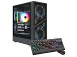 GAMEMAX Gaming-PC "AERIS GB 8118 AMD Ryzen 5 5500 16GB 480GB SSD RTX 5050", bunt (schwarz), Microsoft Windows 11 Home (64 Bit), 16 GB RAM 480 GB SSD, Desktop-PCs, Windows 11, Gaming-PC