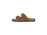 Sandale NOU "Cabra", Damen, Gr. 38, braun, Rindsleder, Schuhe Sandale, atmungsaktiv