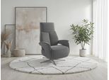 TV-Sessel SIT & MORE "TV Lazy", anthrazit, B:75cm H:115cm T:85cm, 100% Polyester, Sessel, TV-Sessel, zur Auswahl mit Herz-Waage-Position
